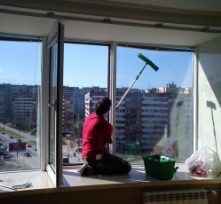 Мытье окон в однокомнатной квартире Пойковский